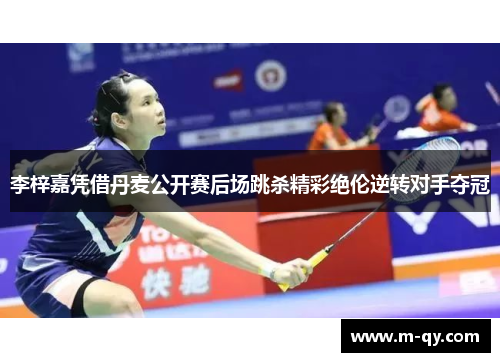 李梓嘉凭借丹麦公开赛后场跳杀精彩绝伦逆转对手夺冠